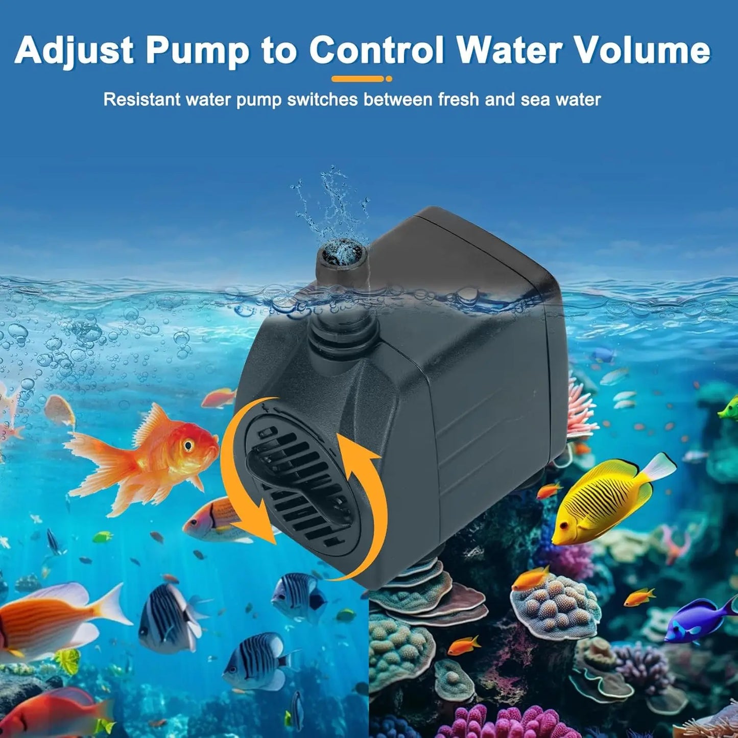 SHICUO Aquarium Chiller Fish Tank Cooling System With Pump