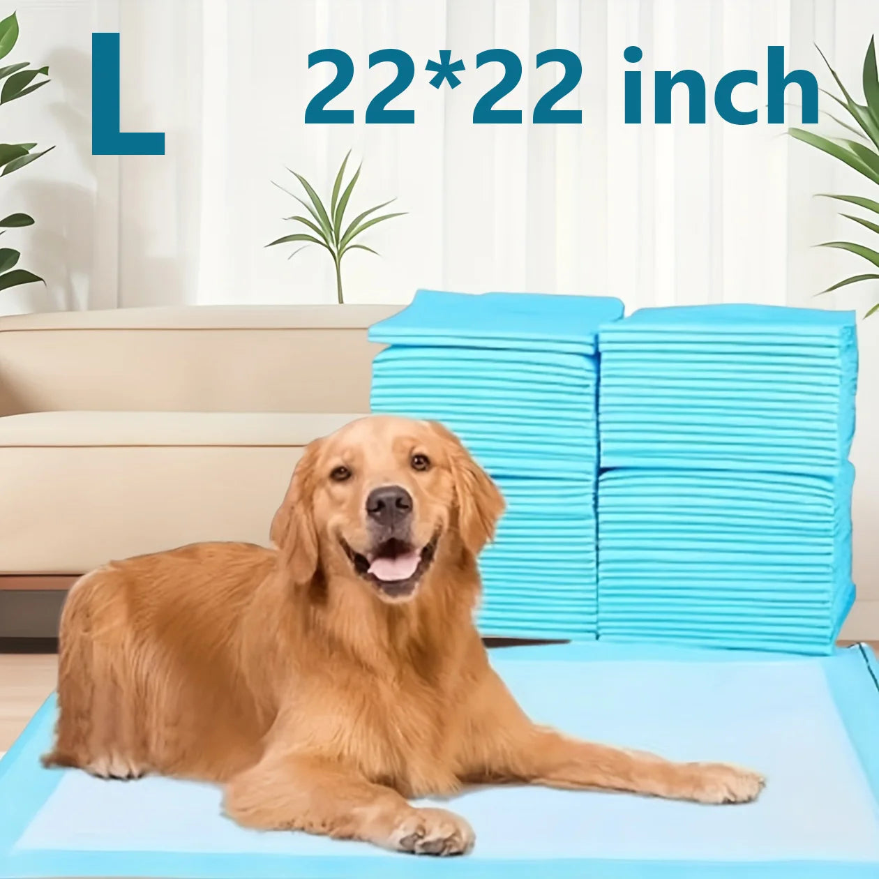 Disposable Pet Urine Pads 100Pcs For Dogs Cats Puppies