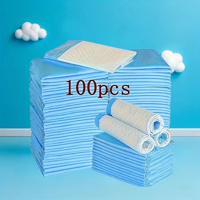 Disposable Pet Urine Pads 100Pcs For Dogs Cats Puppies