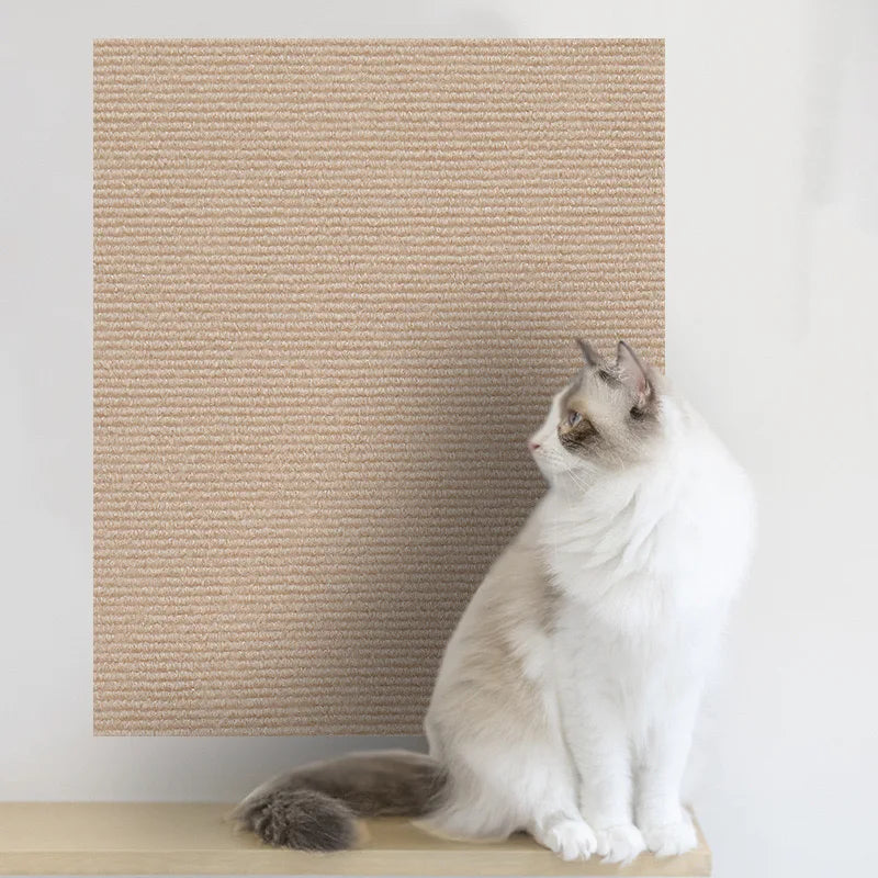 Self Adhesive Cat Scratching Mat Trimmable Sofa Protector