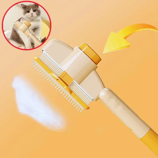 Dog Grooming Comb Self Cleaning Pet Hair Remover For Dogs