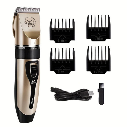 SHUYU Dog Hair Trimmer Kit Electric Clippers For Home Grooming