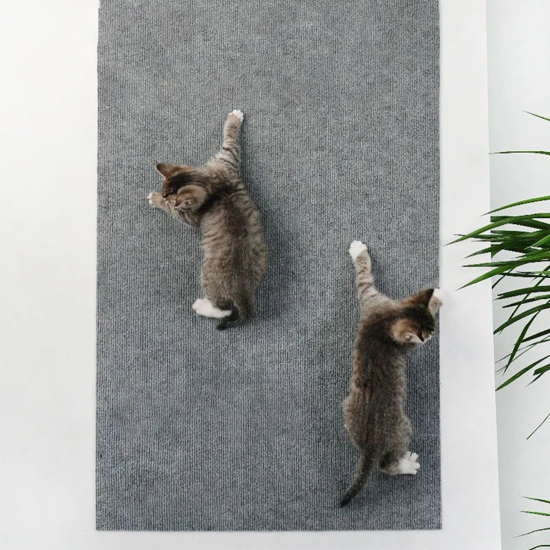 Self Adhesive Cat Scratching Mat Trimmable Sofa Protector