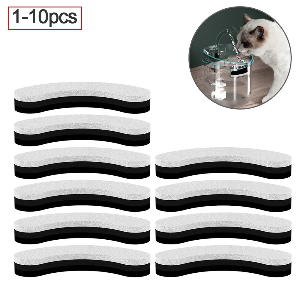 Replacement Carbon Filters For Pet Cat Water Fountain Auto Feeder