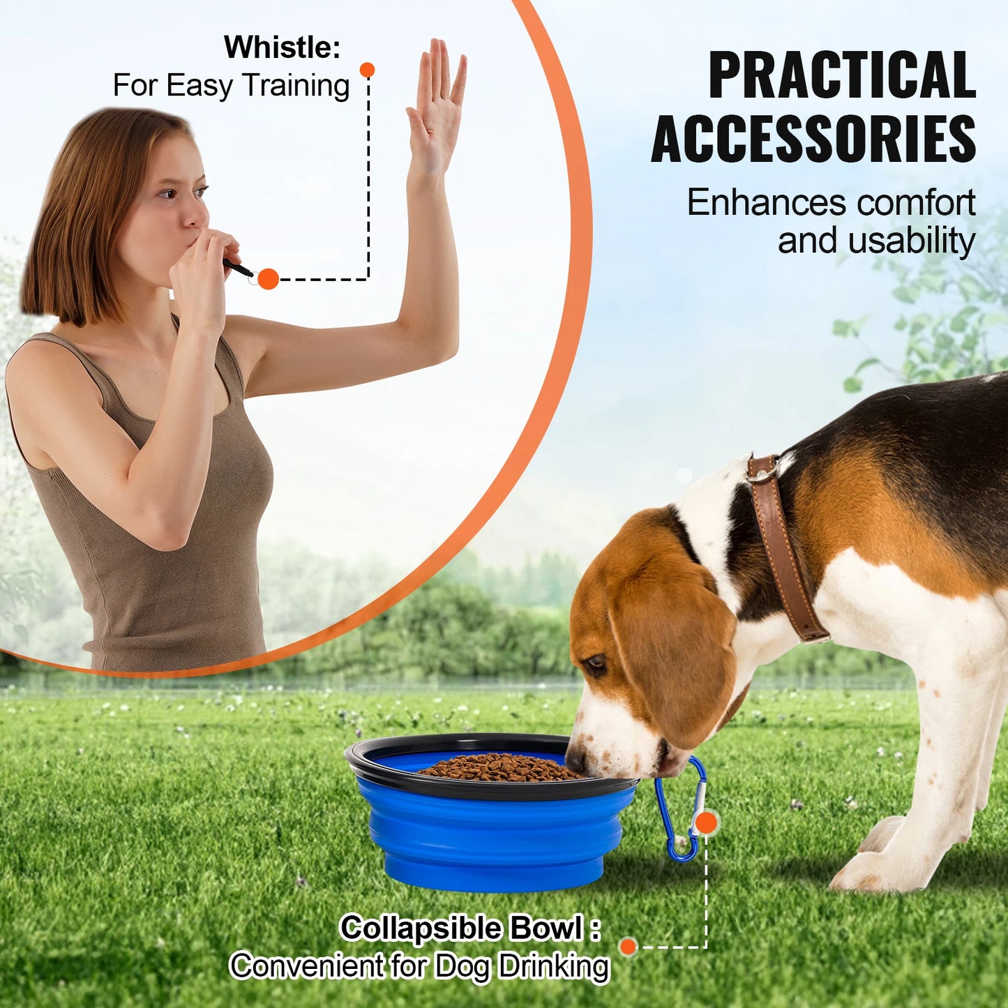 SucceBuy Dog Agility Training Equipment 4 Piece Adjustable Hurdles