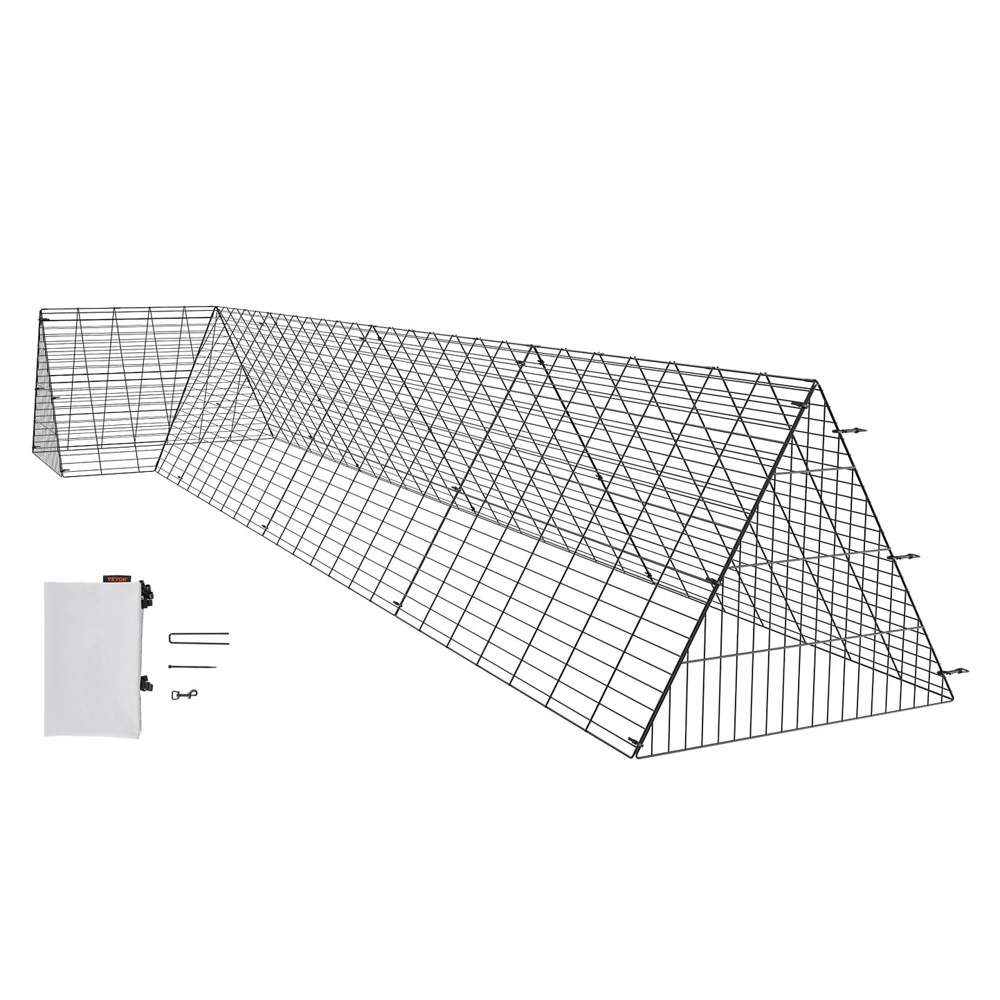 Succebuy Portable Outdoor Chicken Tunnels With Corner Frames For Garden