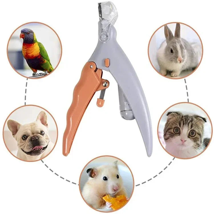Professional Pet Nail Clipper With LED Light For Dogs And Cats