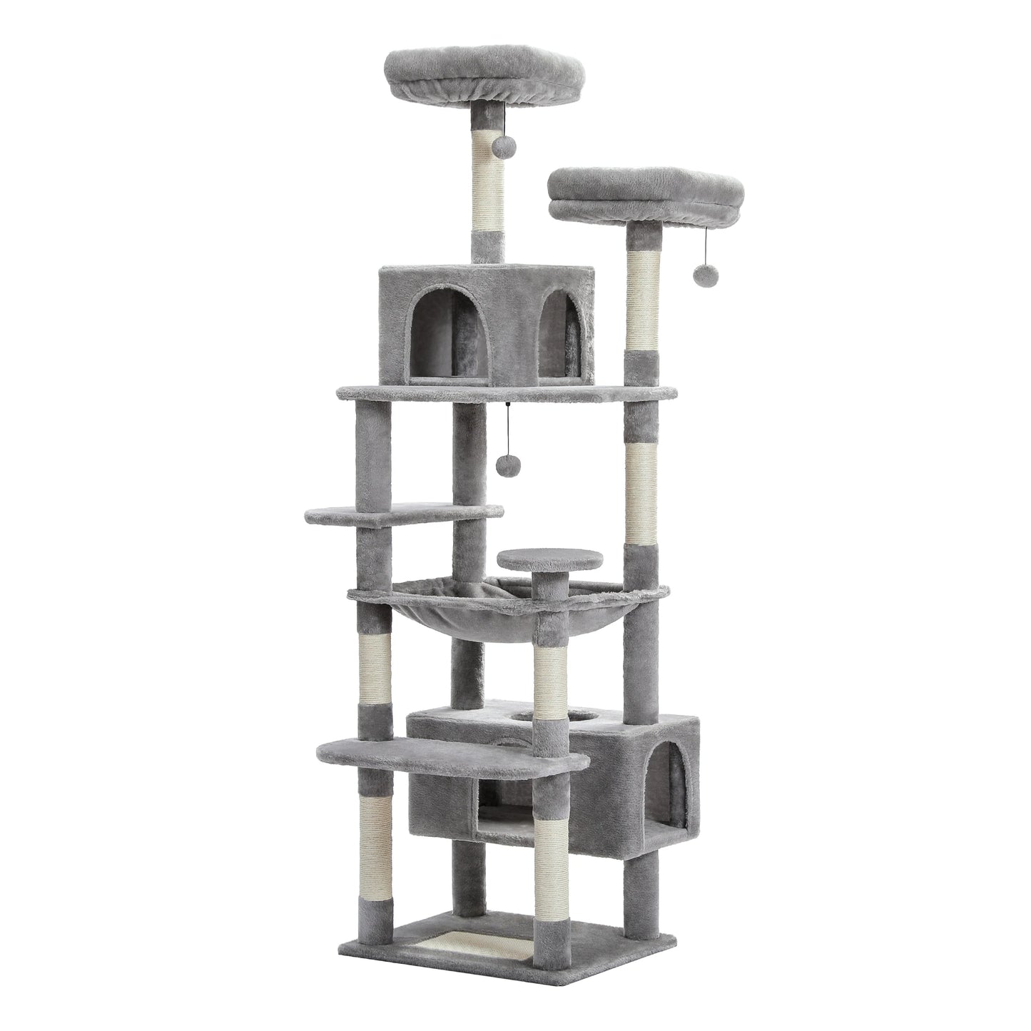 PAWZ Road Large Cat Tree Tower For Indoor Cats Deluxe