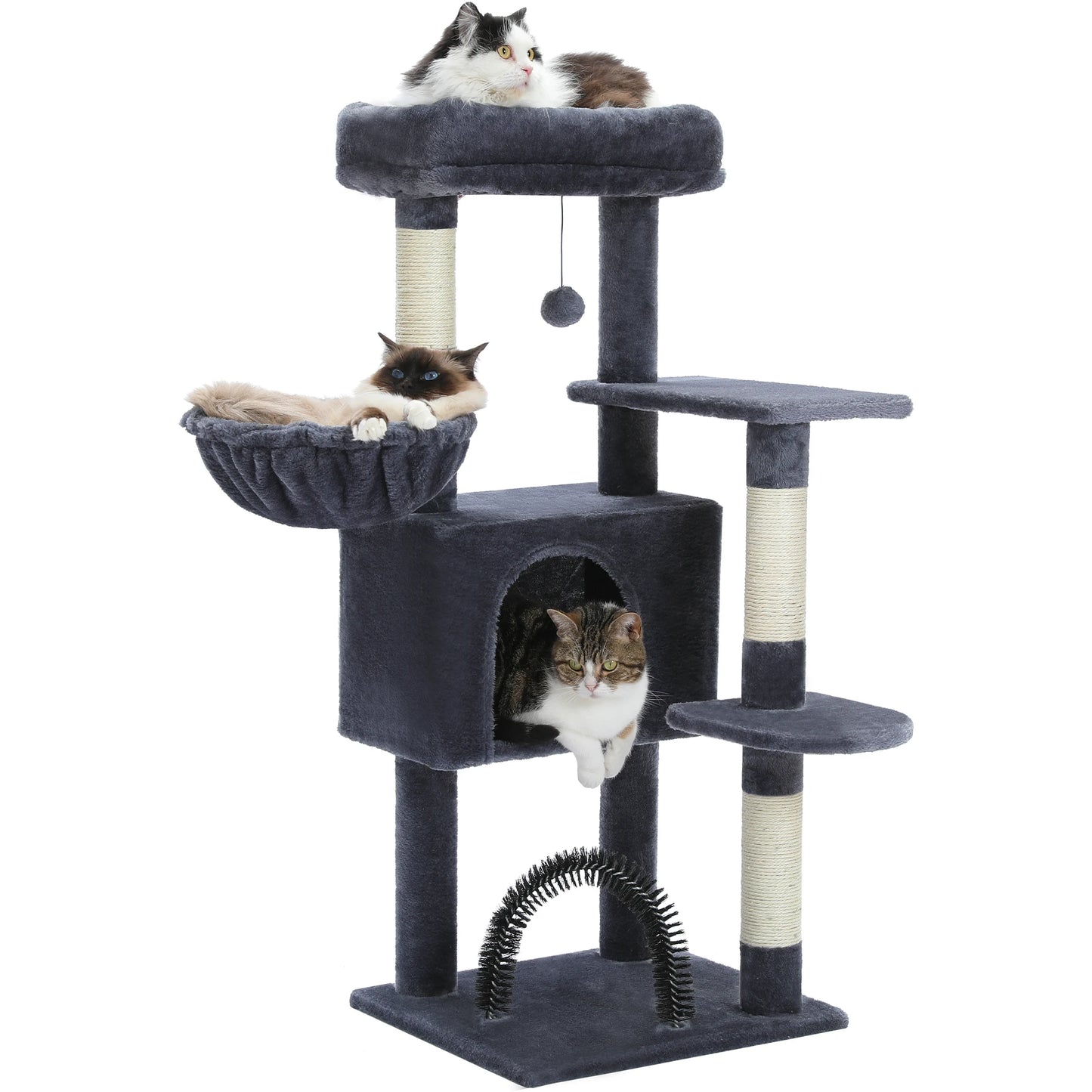PAWZ Road Cat Tree Tower Condo For Indoor Cats Plush