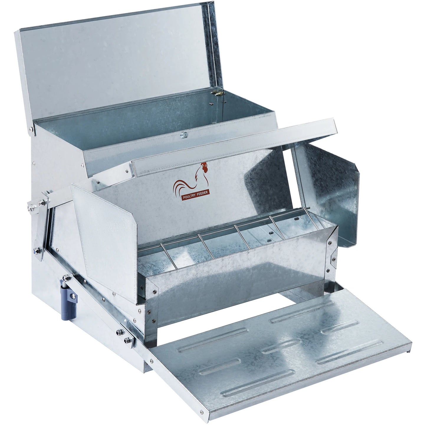 SucceBuy Automatic Chicken Feeder For Small Backyard Poultry