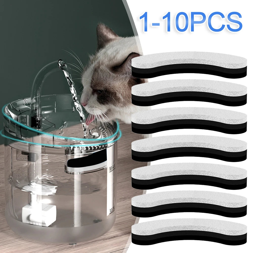 Replacement Carbon Filters For Pet Cat Water Fountain Auto Feeder