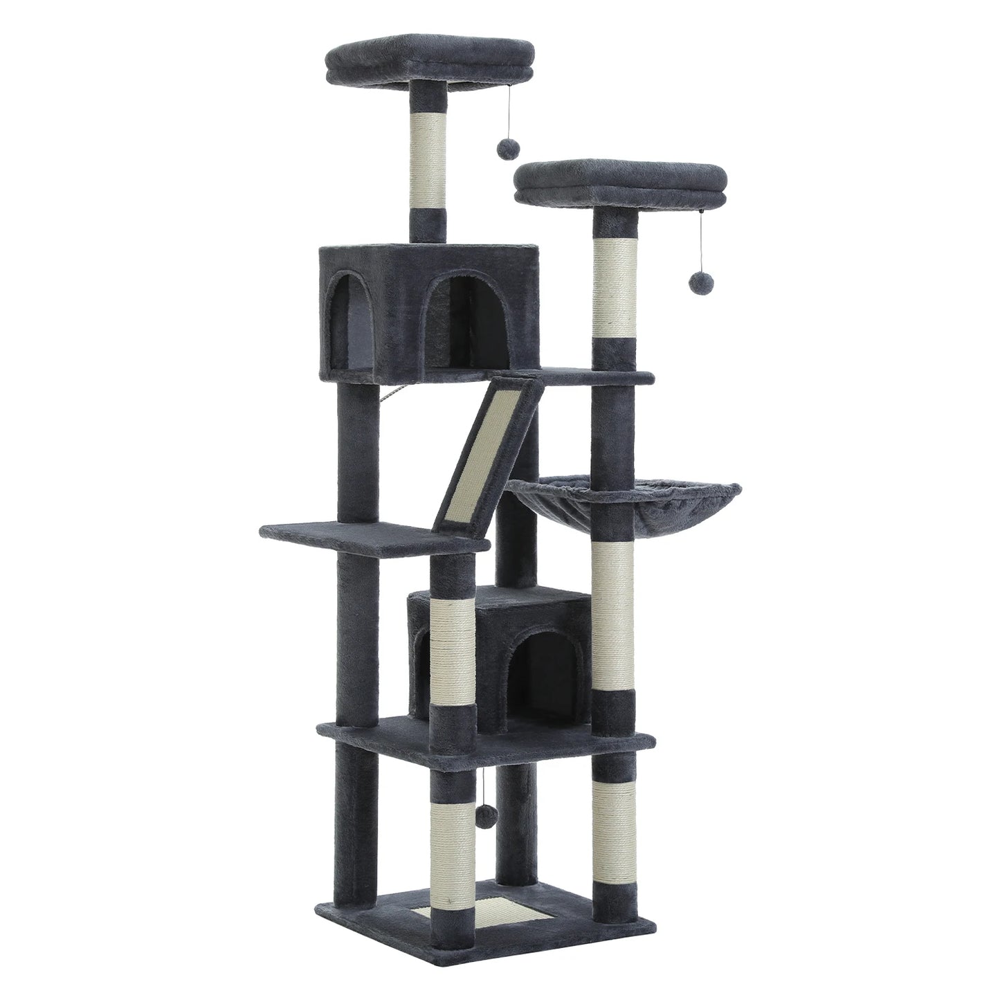 PAWZ Road Large Cat Tree Tower For Indoor Cats Deluxe