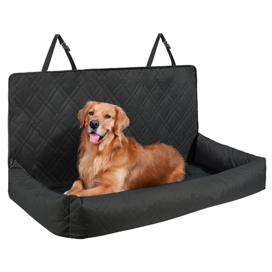 SucceBuy Waterproof Dog Car Seat Booster With Clip On Safety Leash