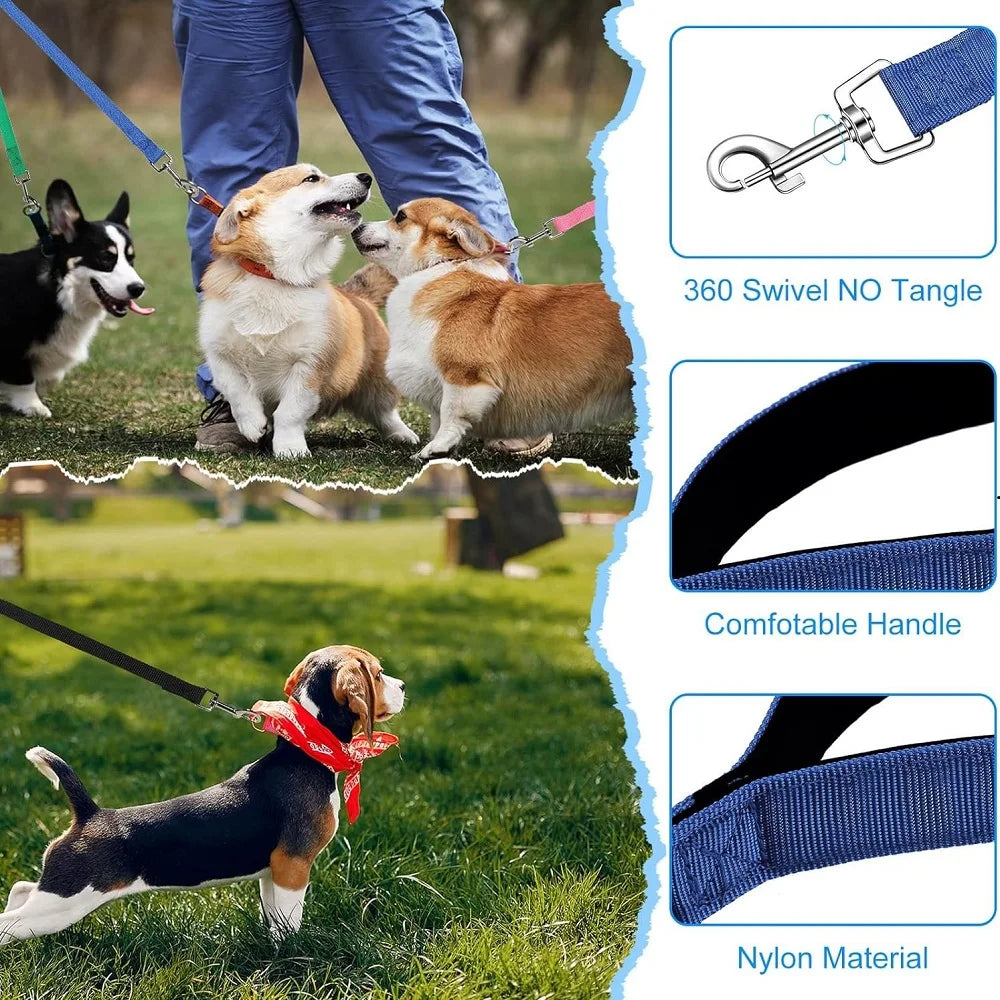Nylon Dog Leash For All Dogs Training And Outdoor Use