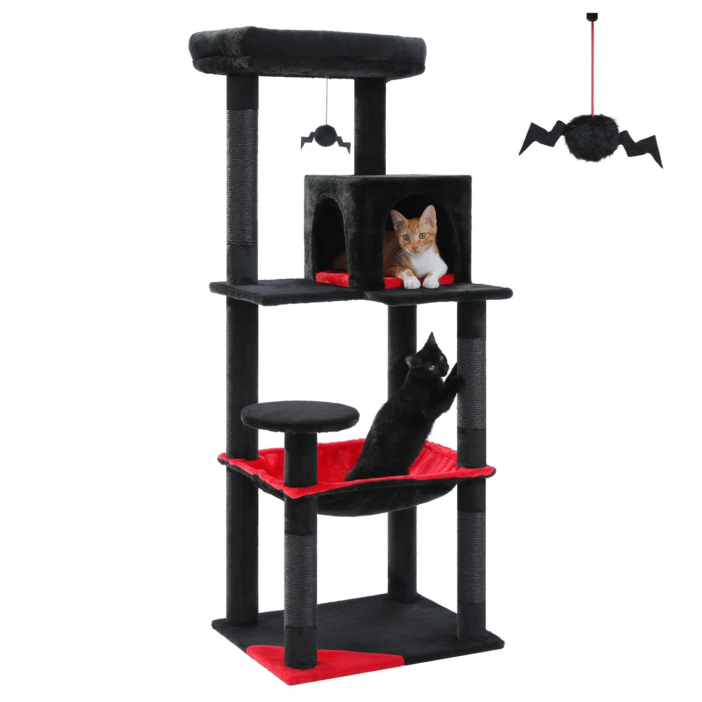 PAWZ Road Gothic Cat Tree Indoor Tower With Hammock