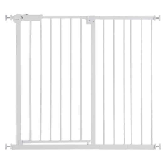 SucceBuy Baby Gate Walk Through Pressure Mount Safety Gate