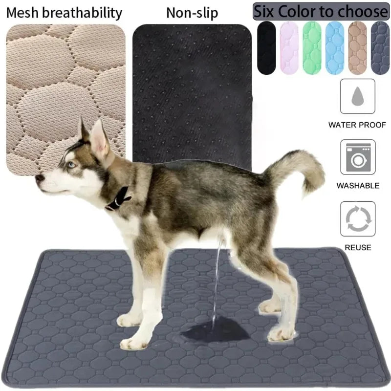 Reusable Dog Pee Pad Blanket Absorbent Training Pad For Pets