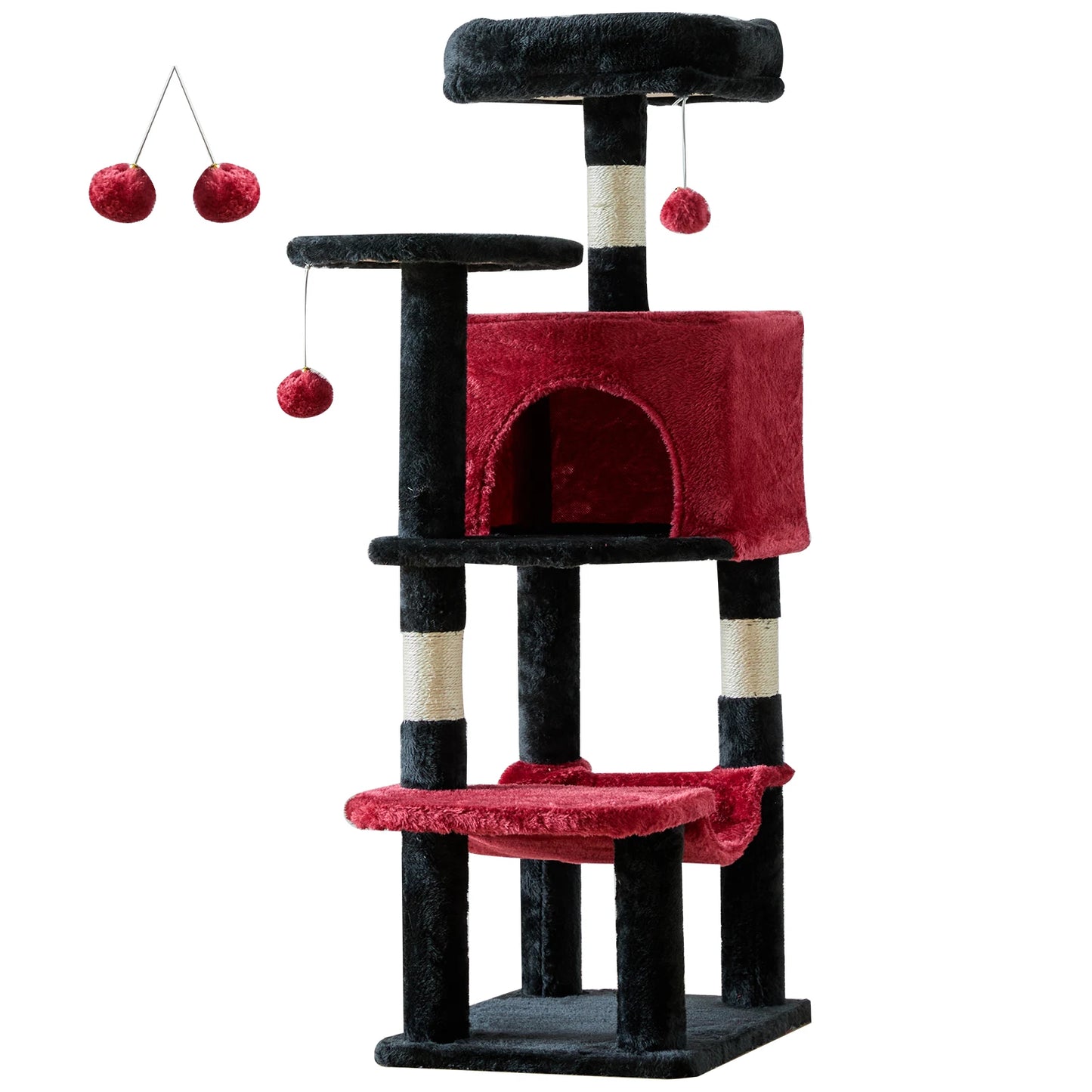 JHK Cat Tree Tall Multi Cat Climbing Tower For Cats