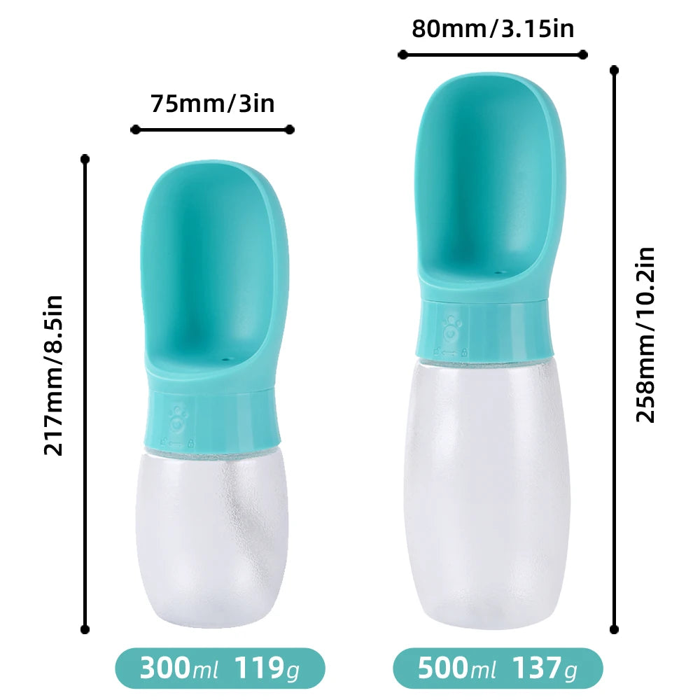 Holapet Portable Dog Water Bottle With Drinking Bowl