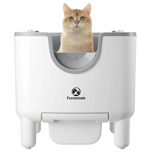 Furoomate F6 Self Cleaning Cat Litter Box with Odor Control