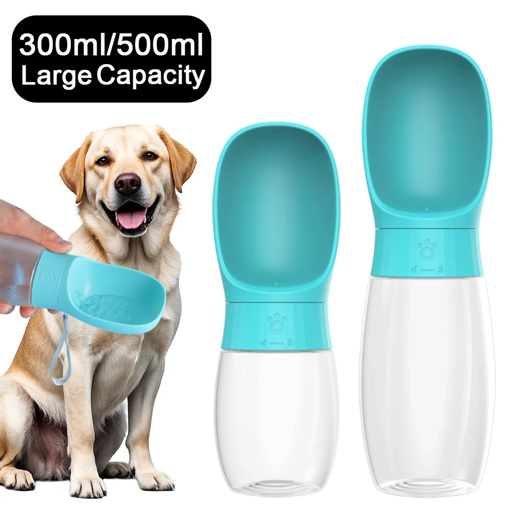 Holapet Portable Dog Water Bottle With Drinking Bowl