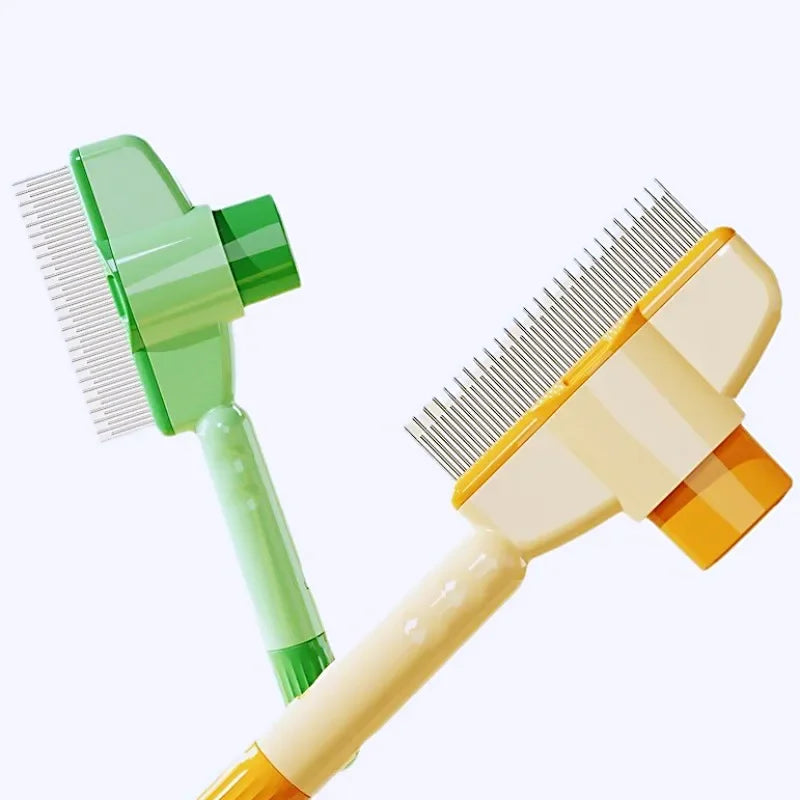 Dog Grooming Comb Self Cleaning Pet Hair Remover For Dogs