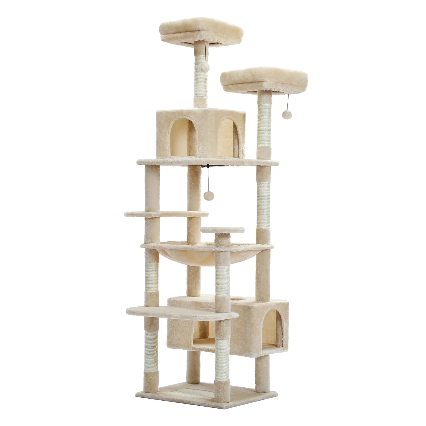 PAWZ Road Large Cat Tree Tower For Indoor Cats Deluxe